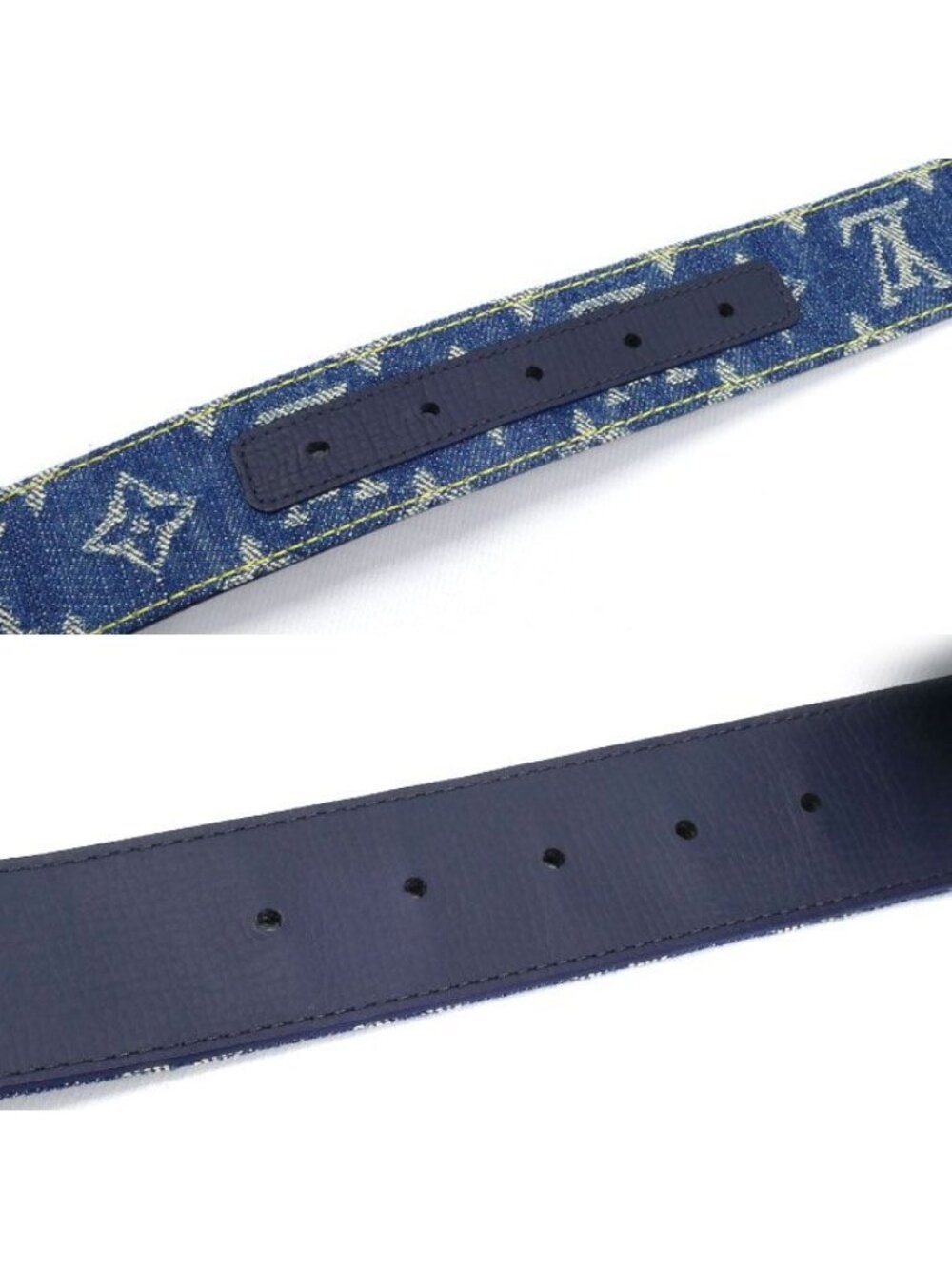 Louis Vuitton Ceinture Lvheart Belt Blue - Picture 4 of 6